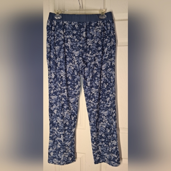 Steve Madden Blue Floral Pajama Pants - Picture 2 of 4
